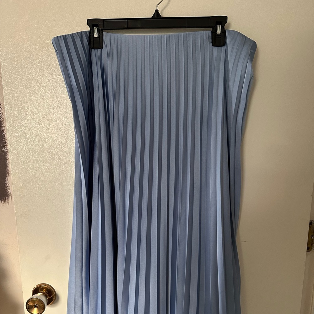 Pleated J. Crew Midi skirt